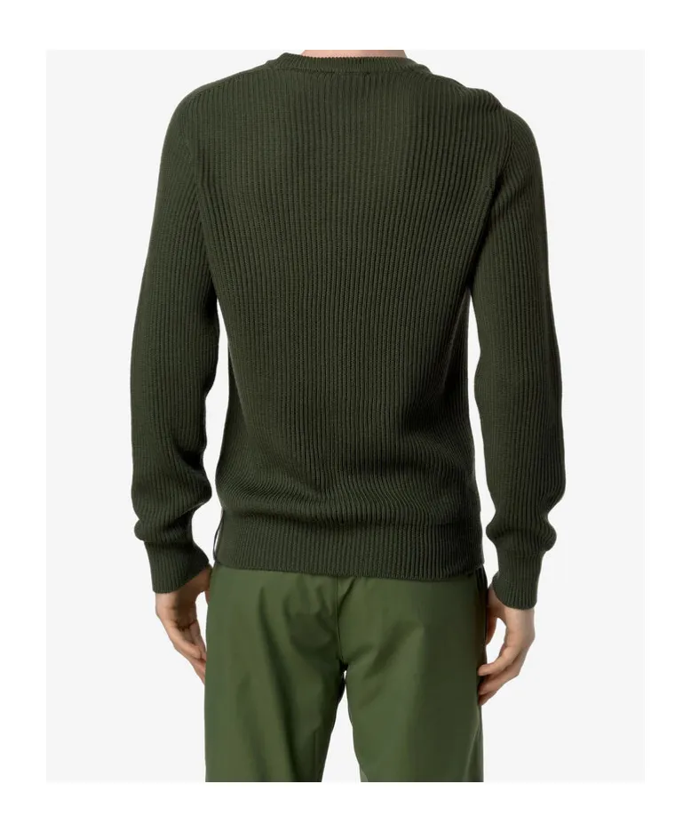 Long-Sleeved Knitted Sweater