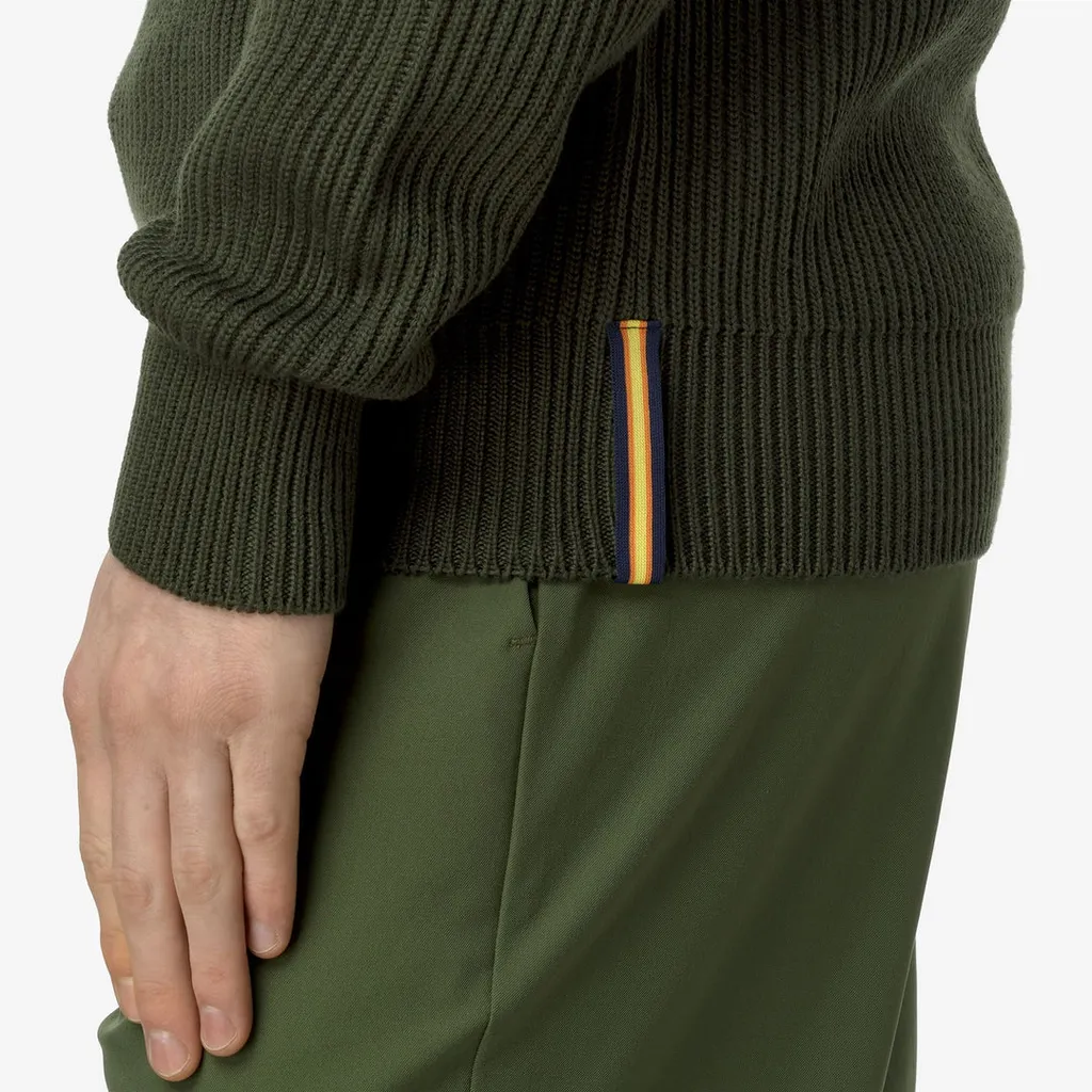 Long-Sleeved Knitted Sweater