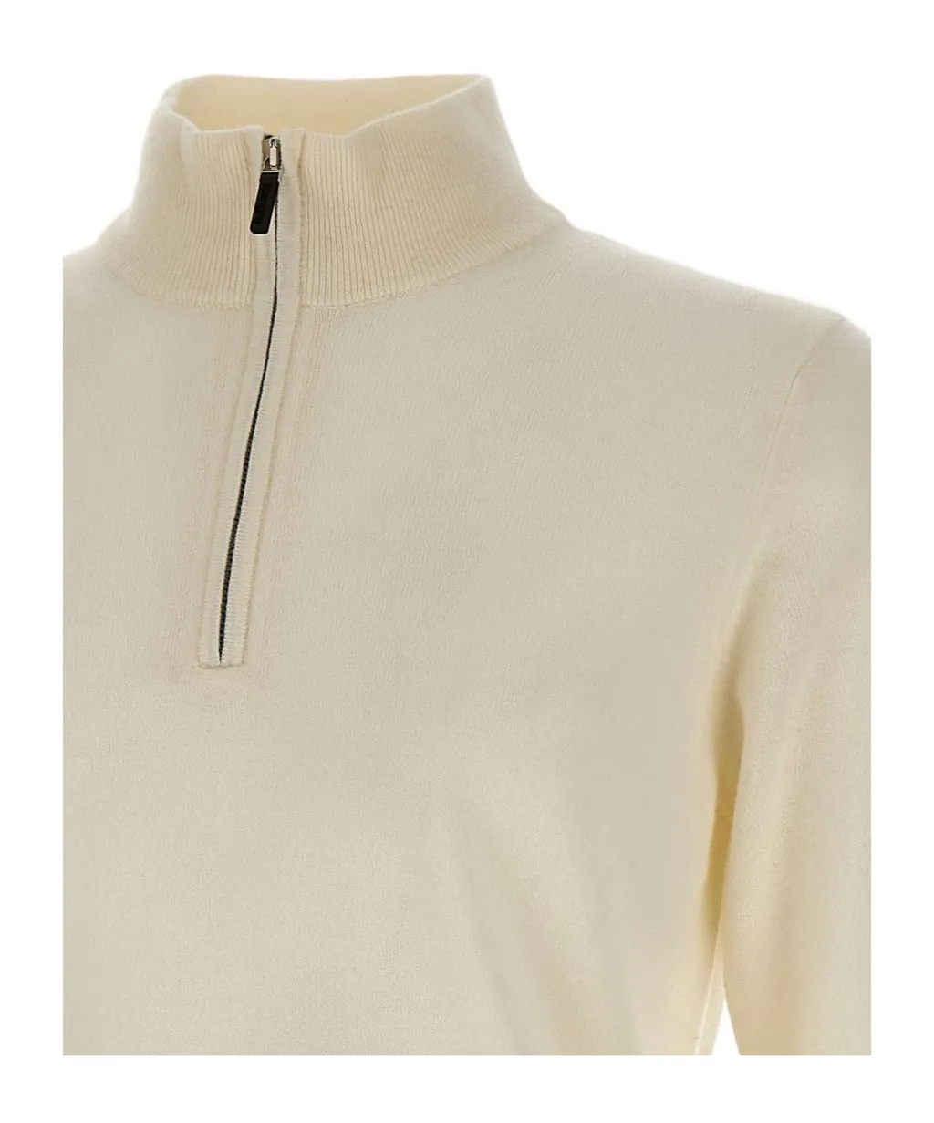 Half-Zip Henley Knitwear