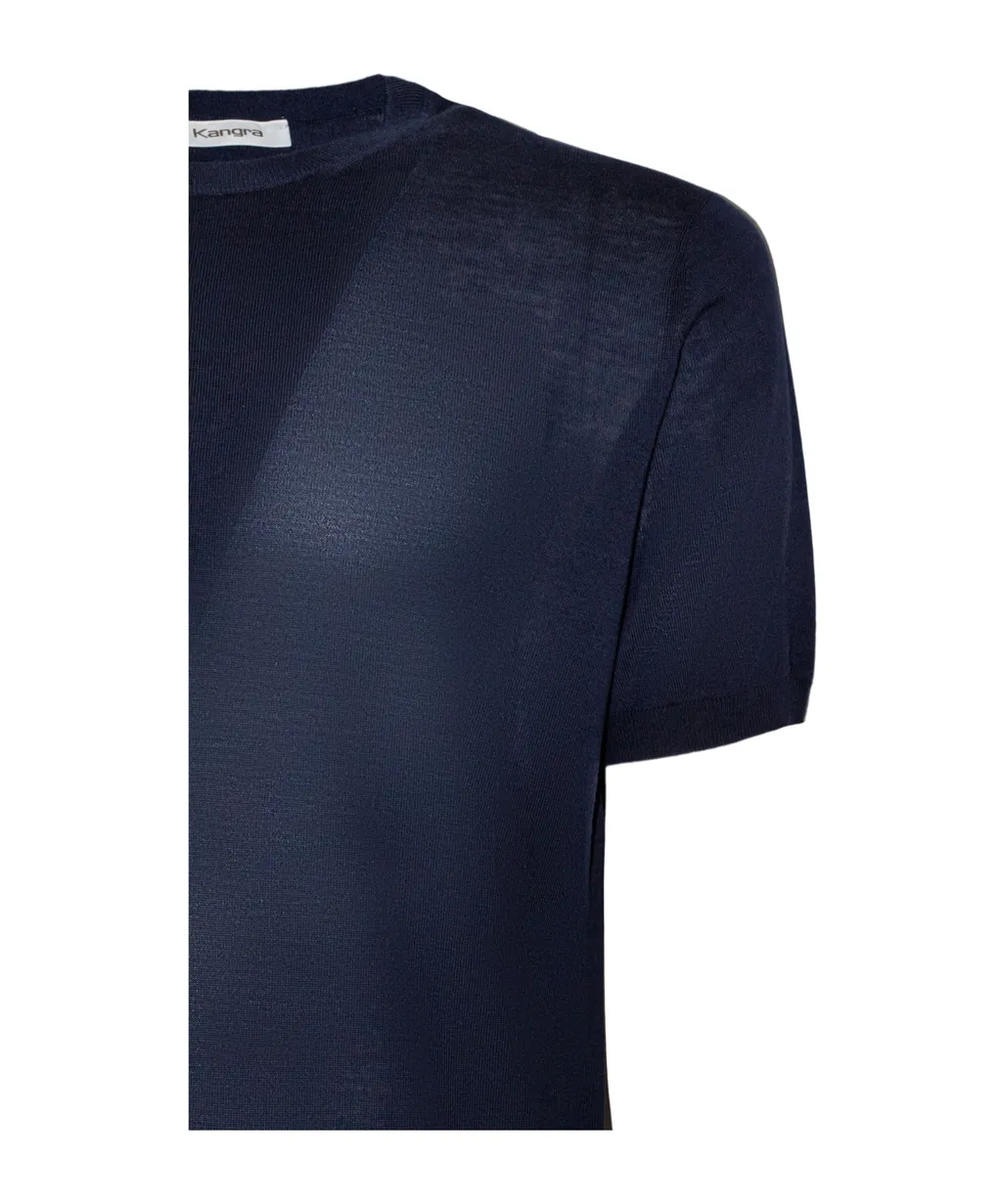 Crewneck Short-Sleeve Knitwear