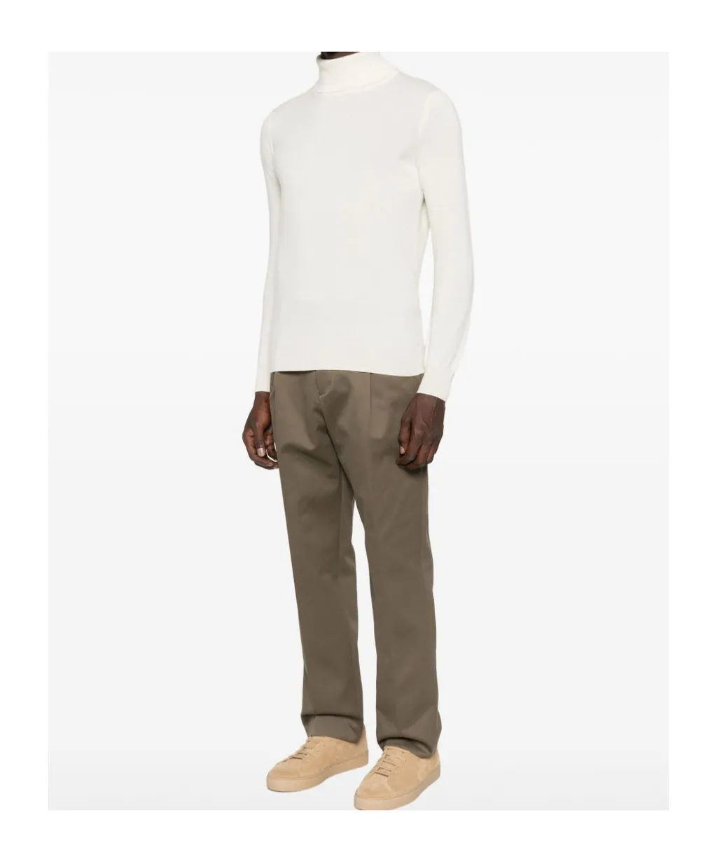 Turtleneck Ribbed Knitwear
