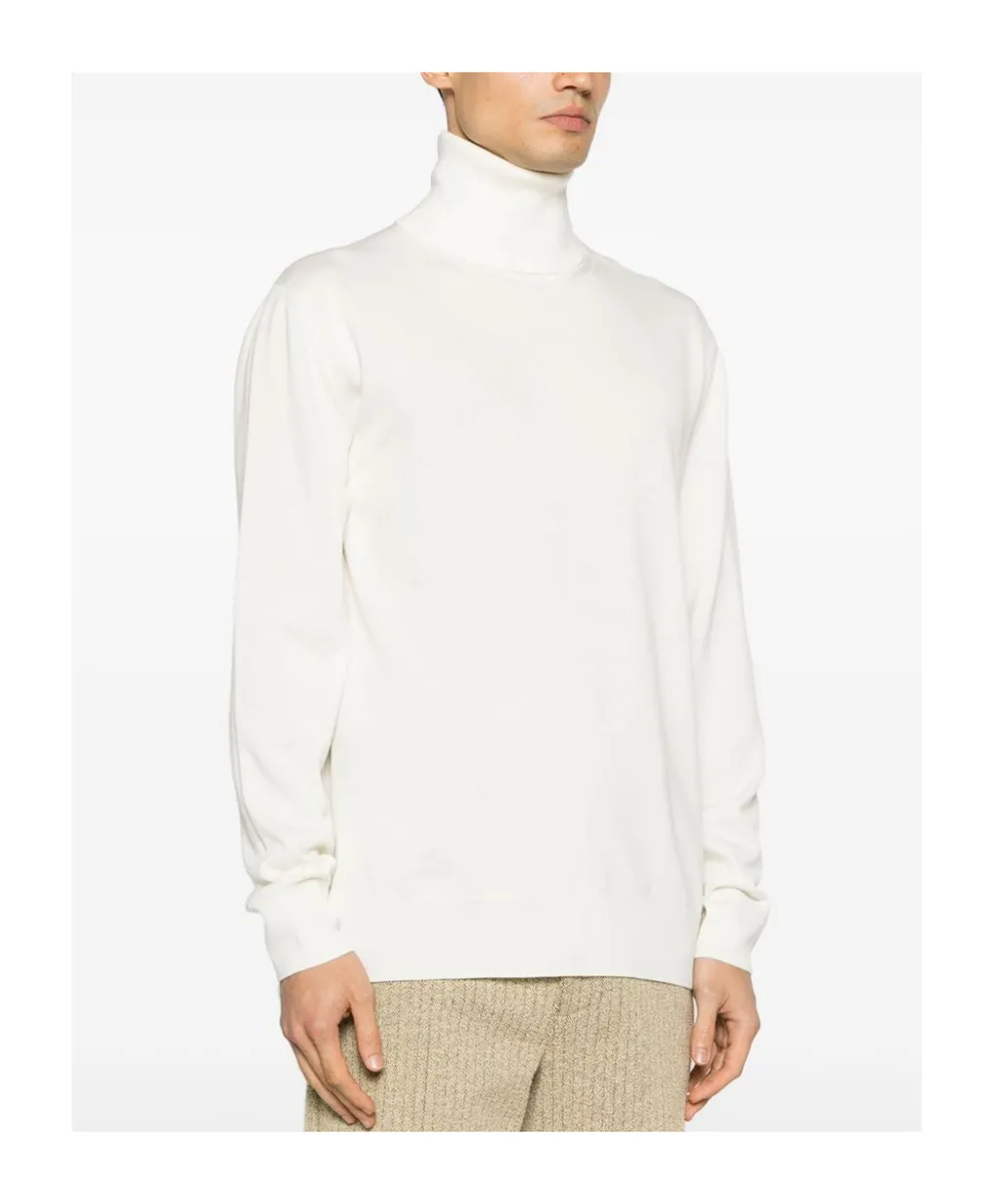 Roll-Neck Wool Jumper