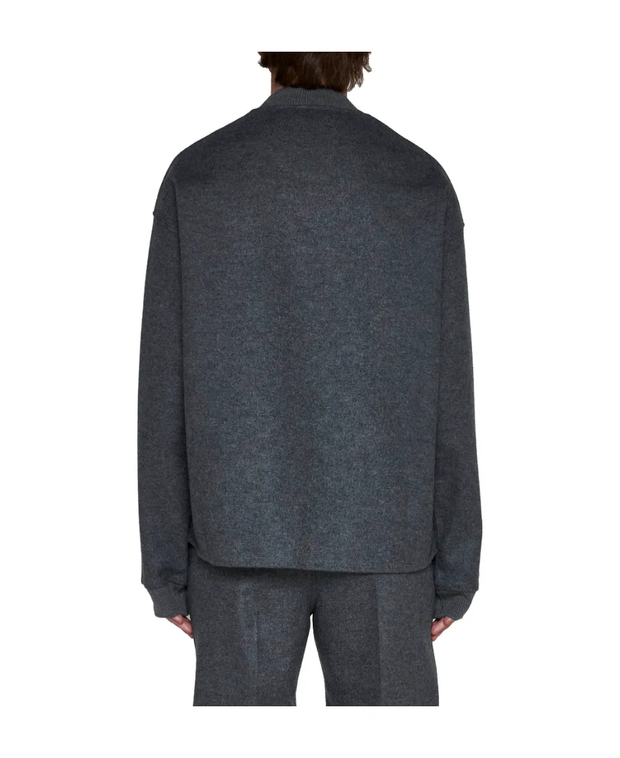 Mock Neck Knitted Jumper