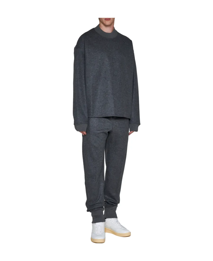 Mock Neck Knitted Jumper
