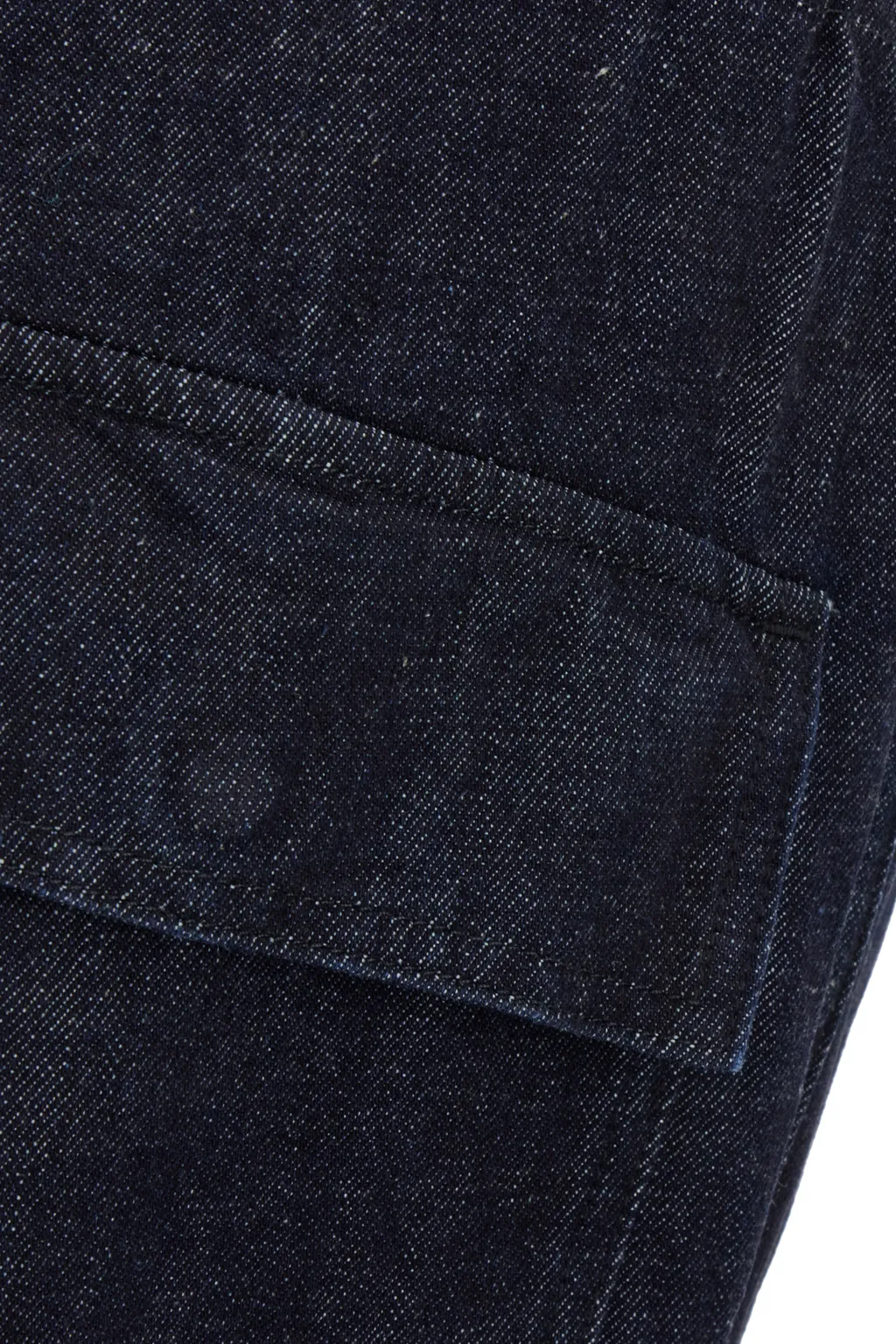 Elasticated Denim Trousers