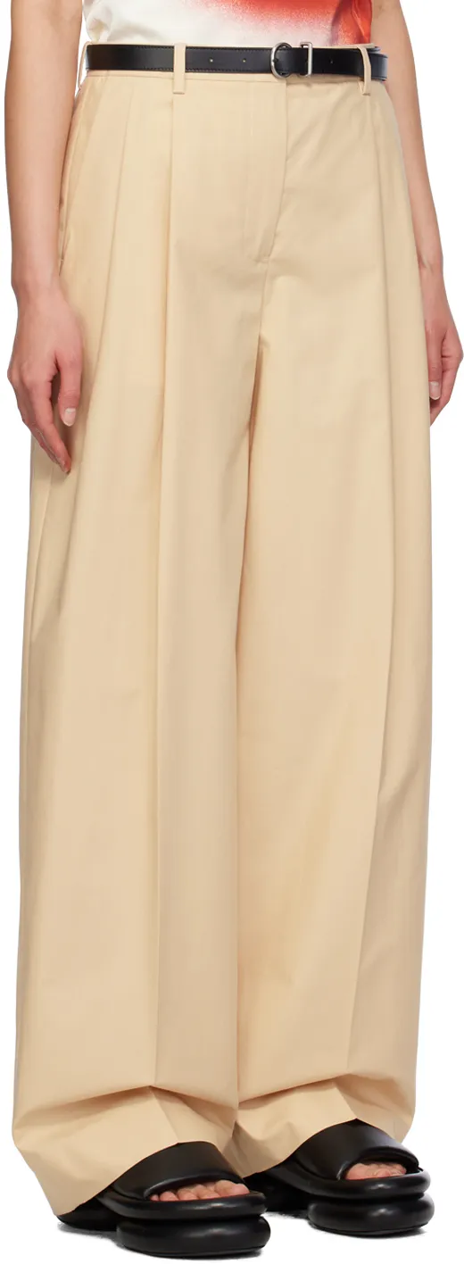 Belt Ring Casual Pants