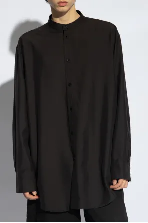 Buttoned Long-Sleeved Shirt