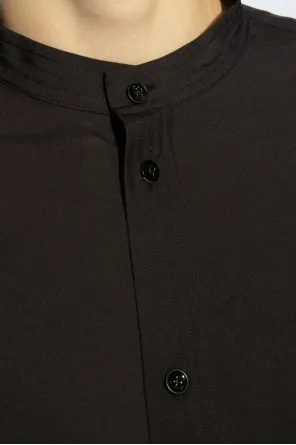 Buttoned Long-Sleeved Shirt