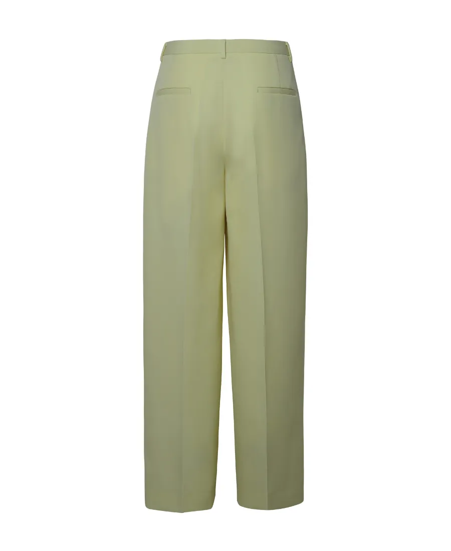 High-Waisted Belted Trousers