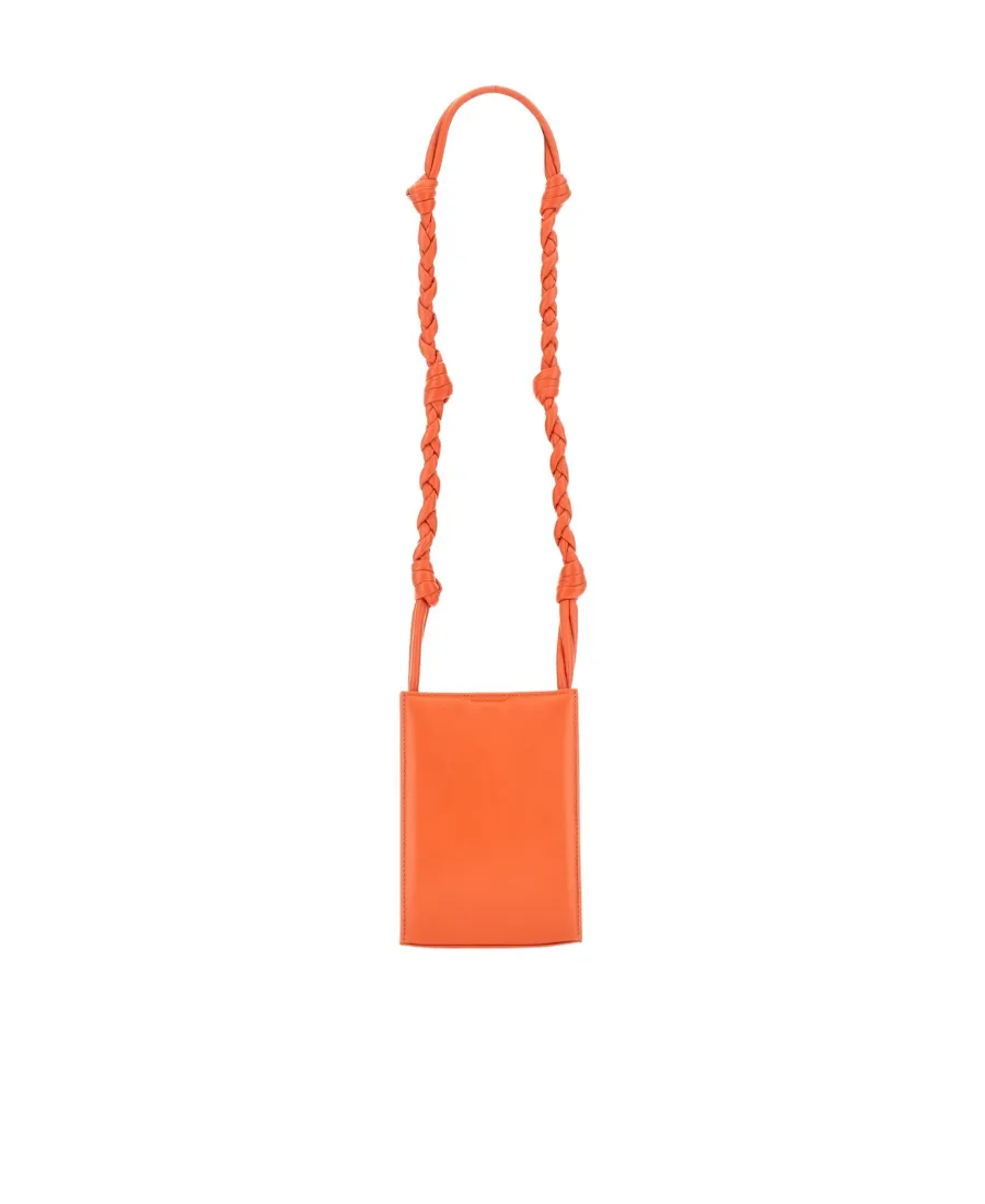 Tangle Logo Embossed Small Crossbody Bag