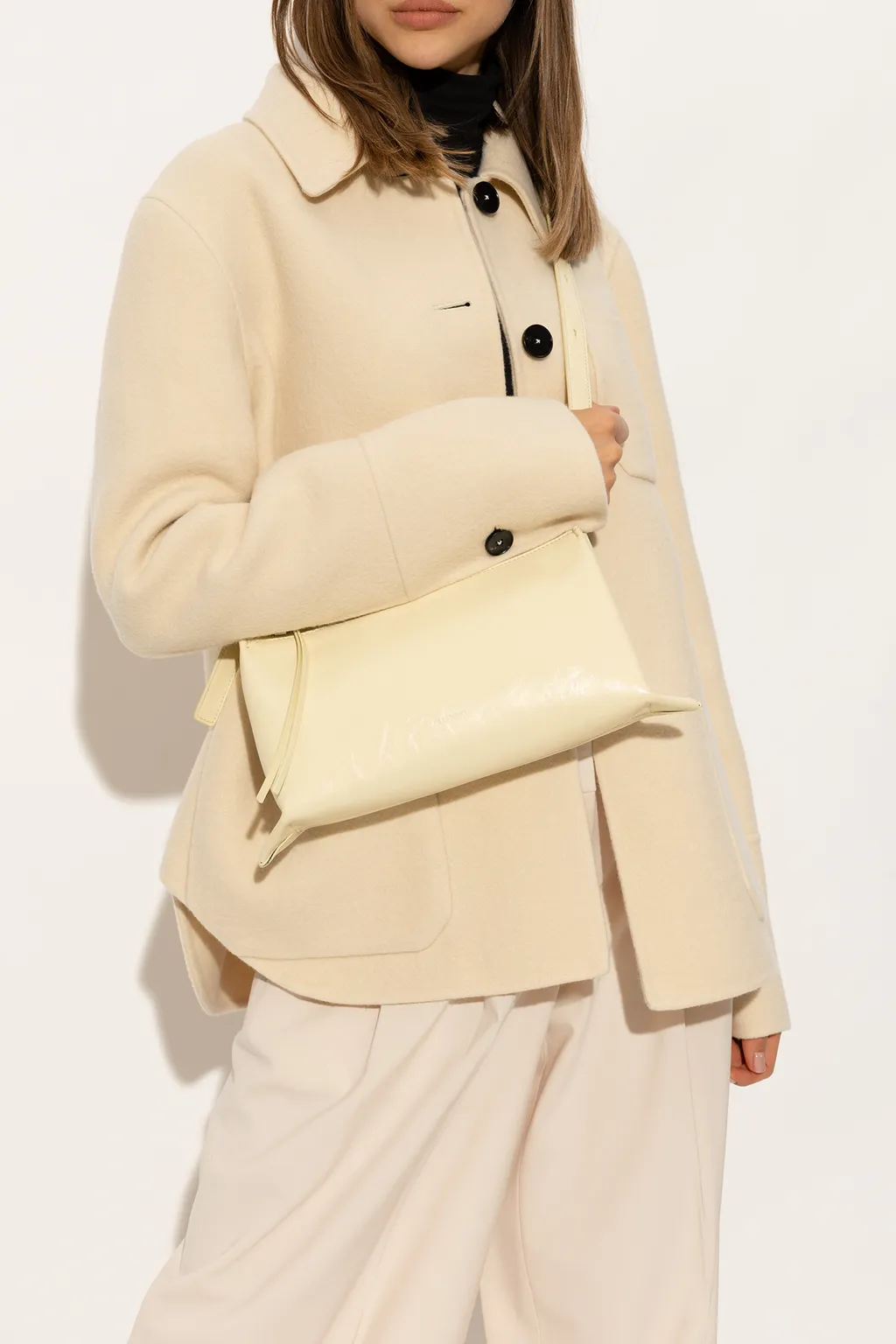 Empire Zipped Small Shoulder Bag