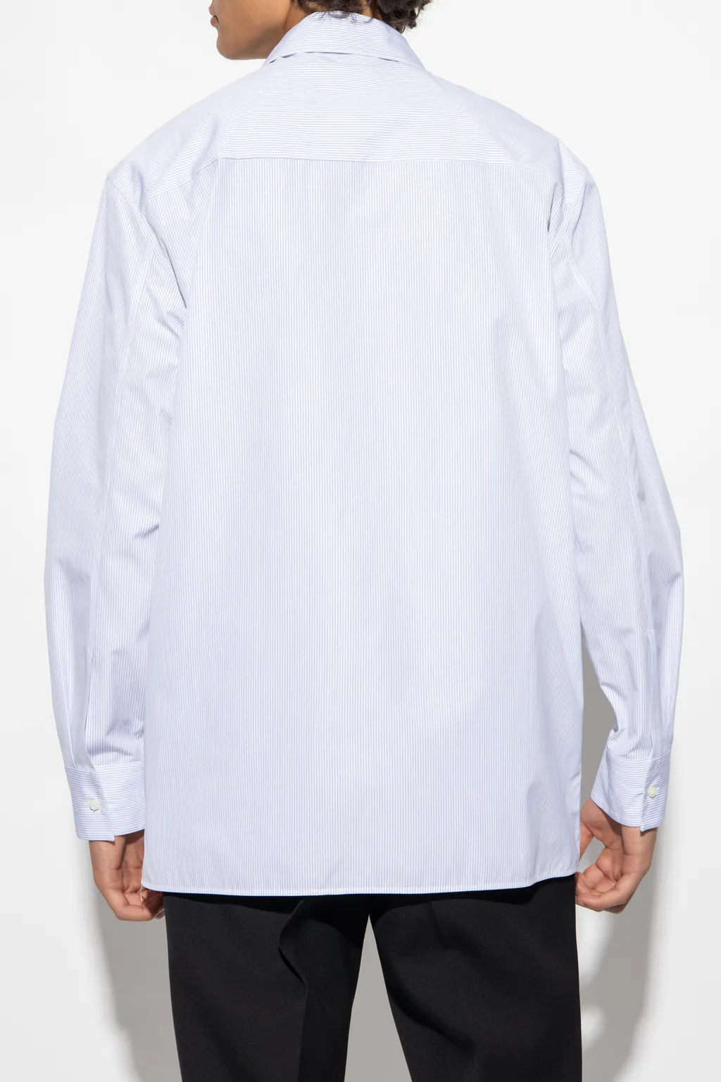 Striped Long-Sleeved Shirt