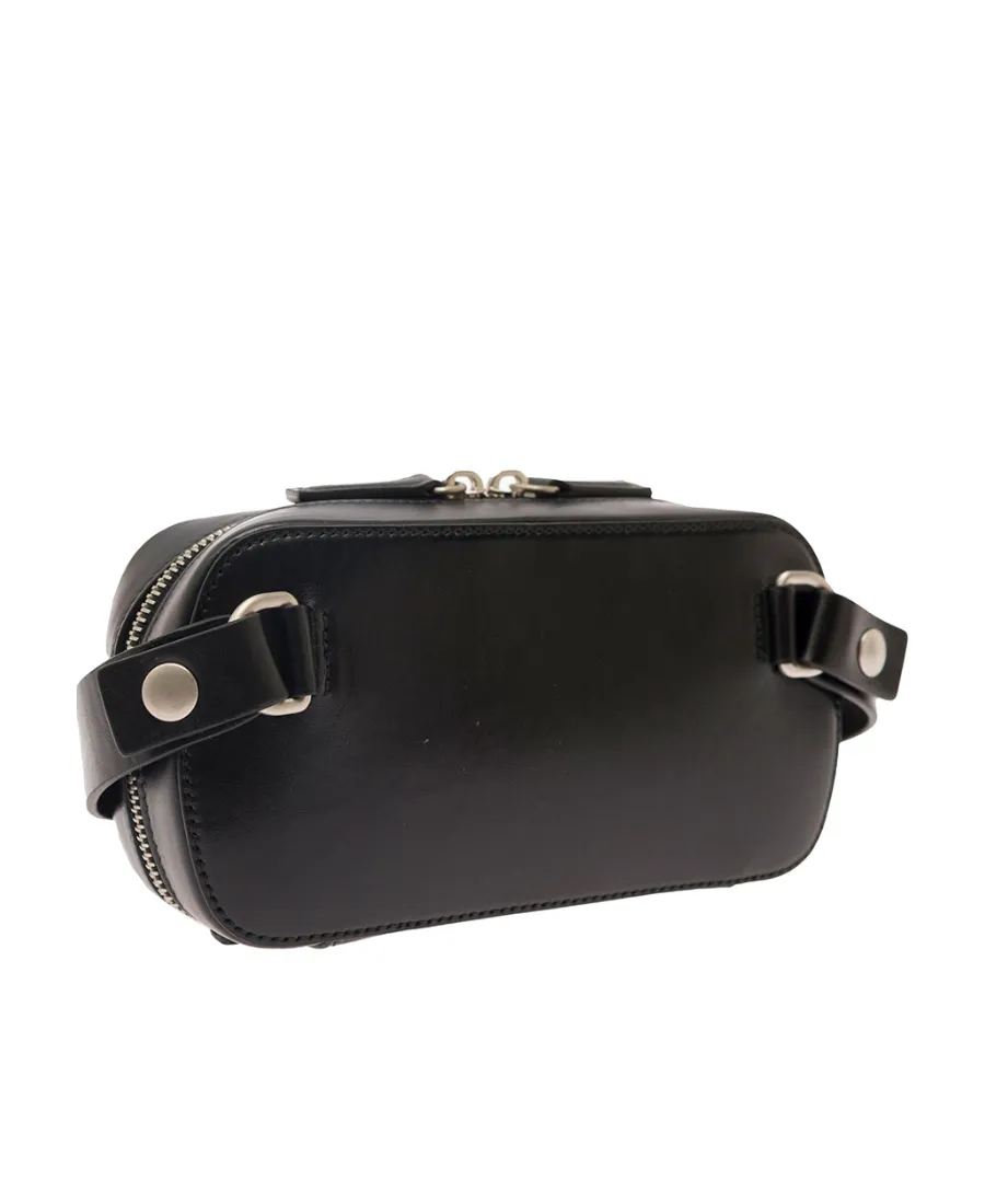 Logo Debossed Double-Zip Belt Bag