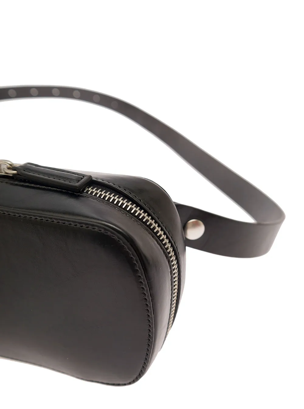 Logo Debossed Double-Zip Belt Bag
