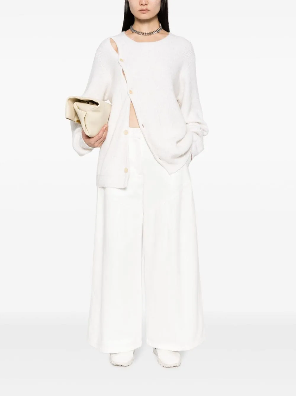 High Waist Wide Leg Trousers