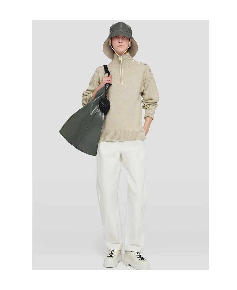 Logo Printed Wide-Leg Pants