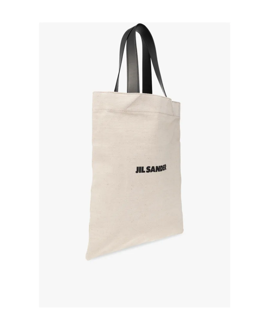 Logo Printed Large Tote Bag