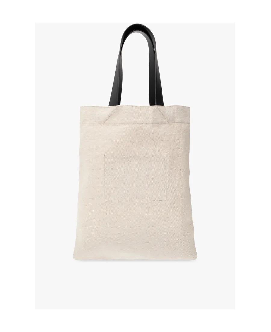 Logo Printed Large Tote Bag