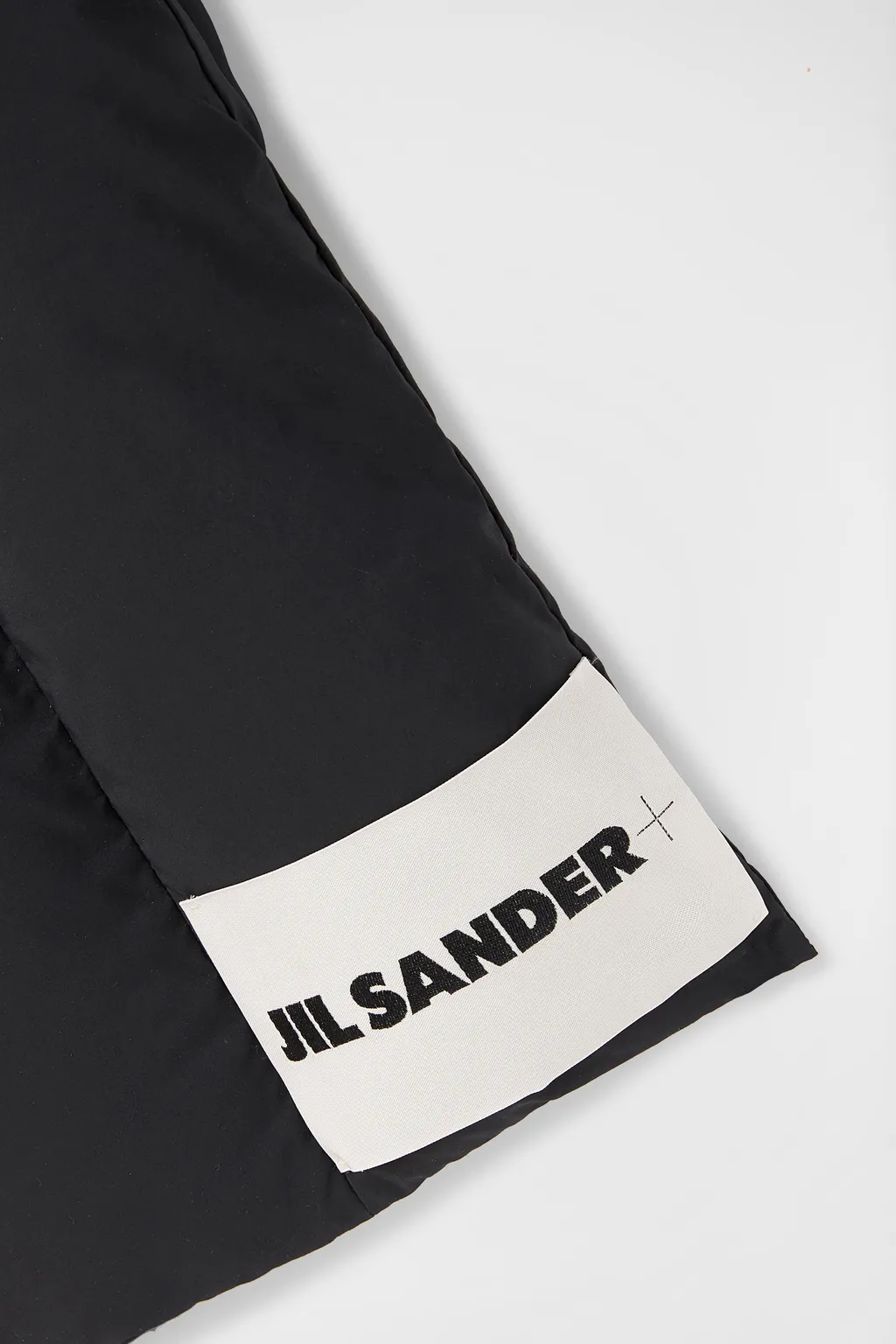 Logo-Patch Padded Scarf