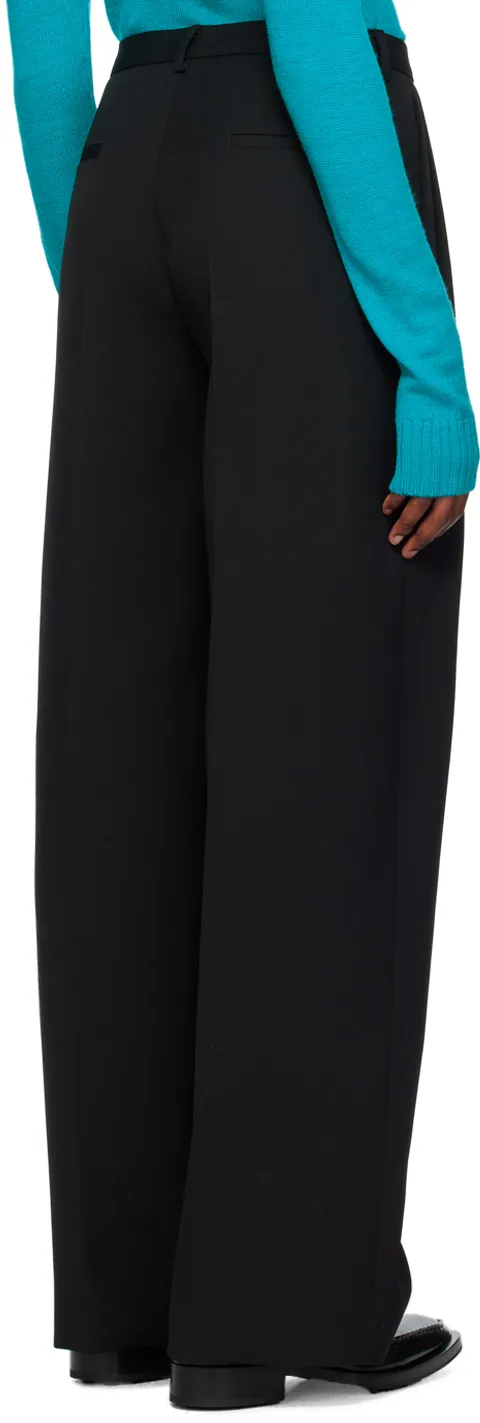 High-Waist Belted Pants