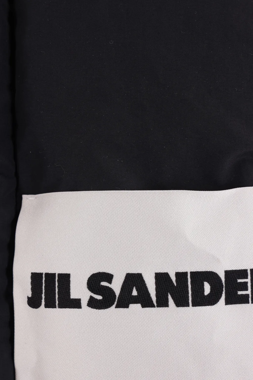 Logo-Patch Padded Scarf