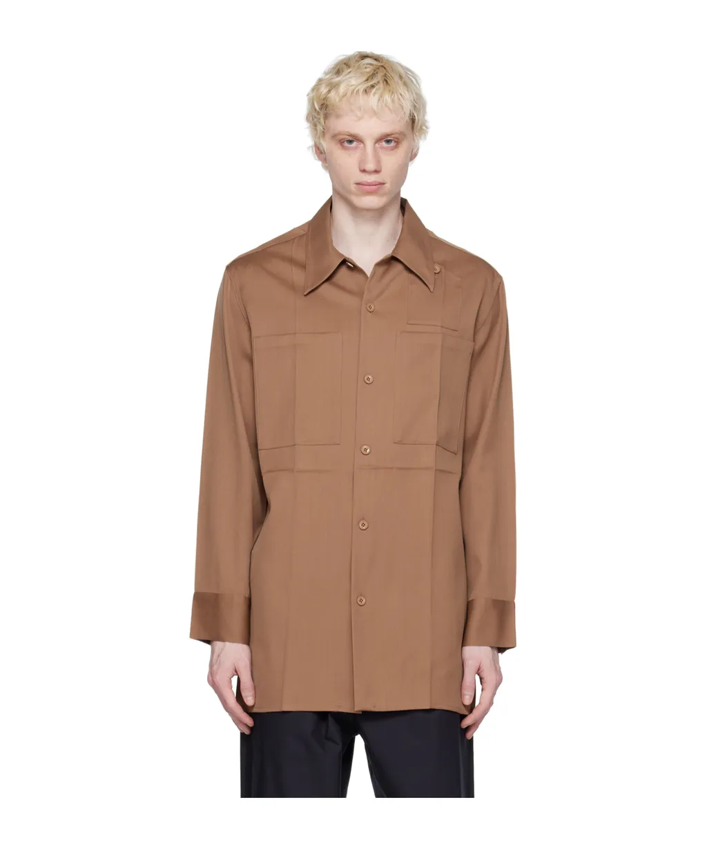 Button Long-Sleeved Shirt
