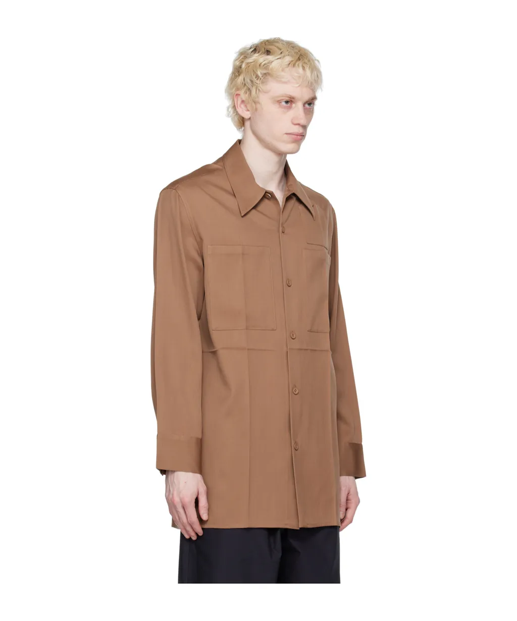 Button Long-Sleeved Shirt