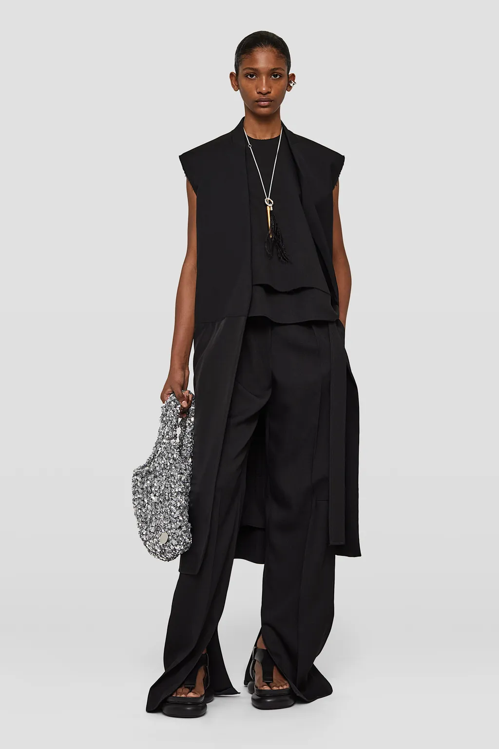 Sleeveless Tailored Vest