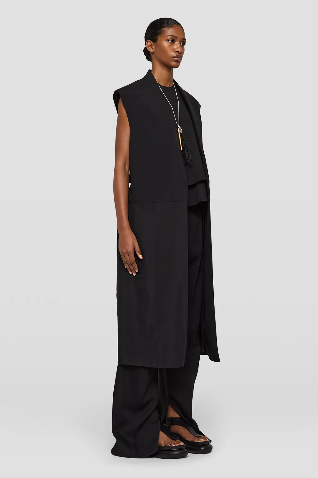 Sleeveless Tailored Vest