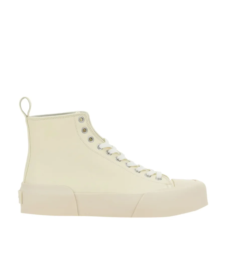 Lace-Up High-Top Sneakers