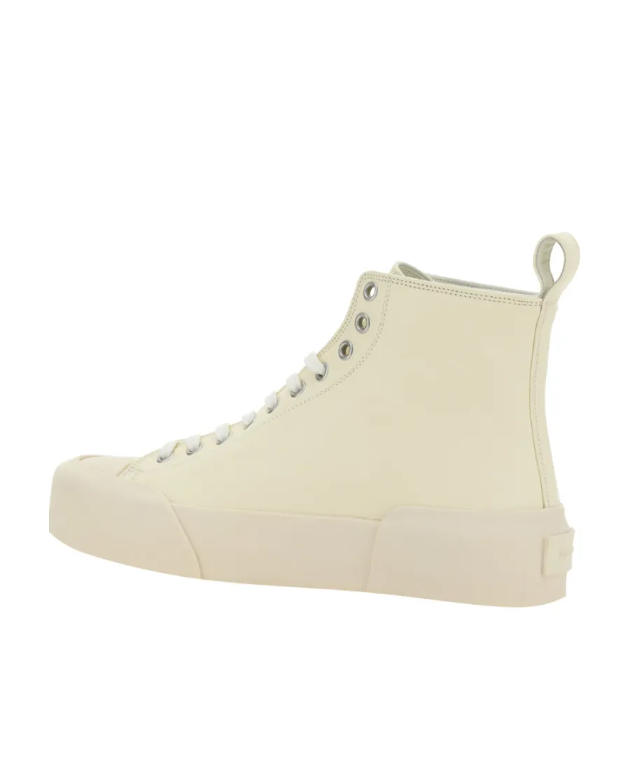 Lace-Up High-Top Sneakers