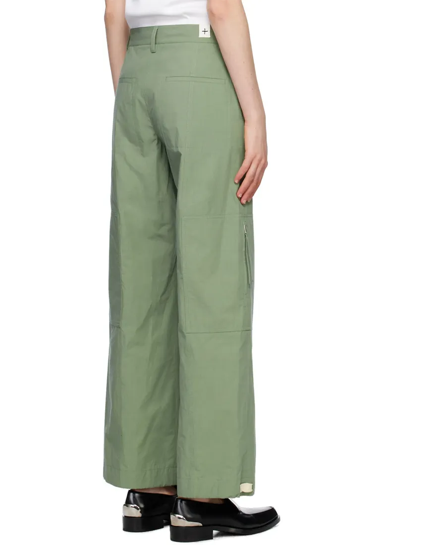 Zipper Pocket Casual Pants