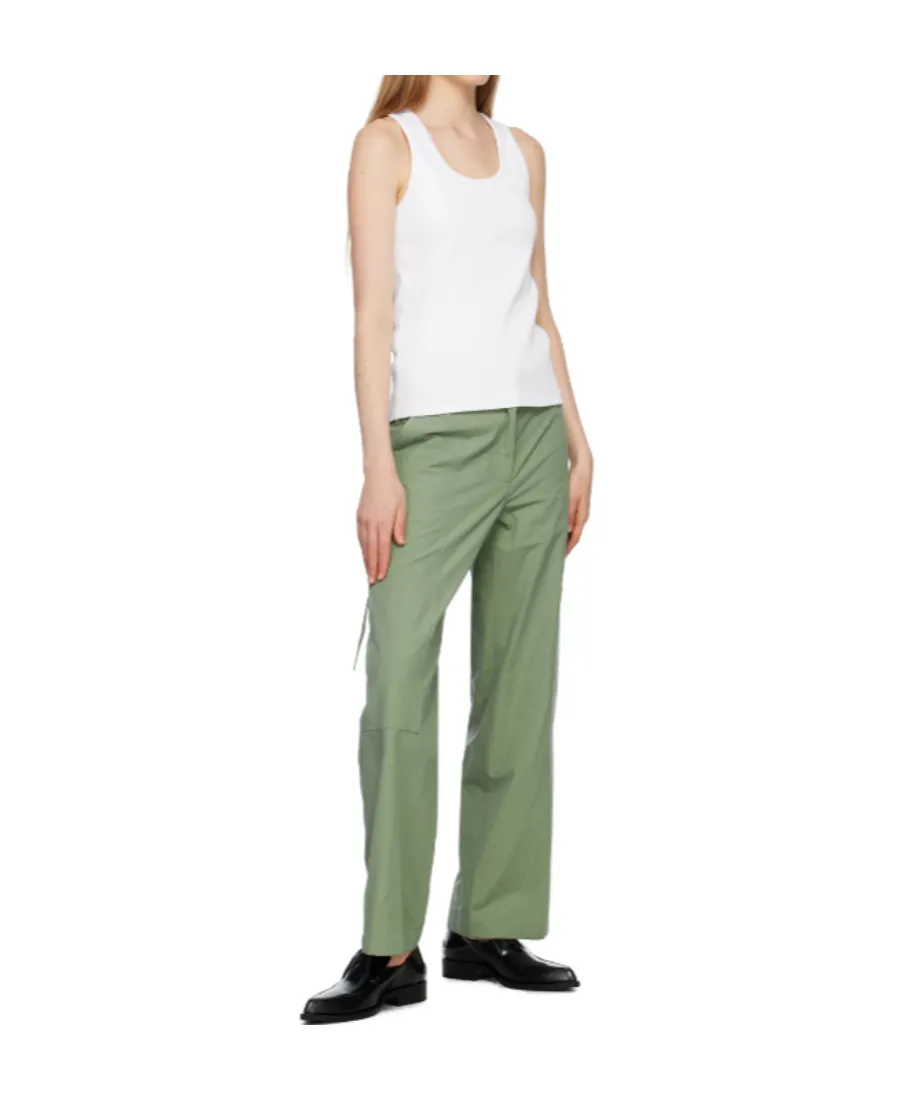 Zipper Pocket Casual Pants