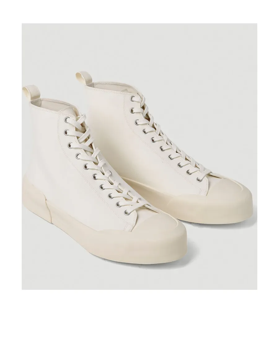 High-Top Lace-Up Sneakers