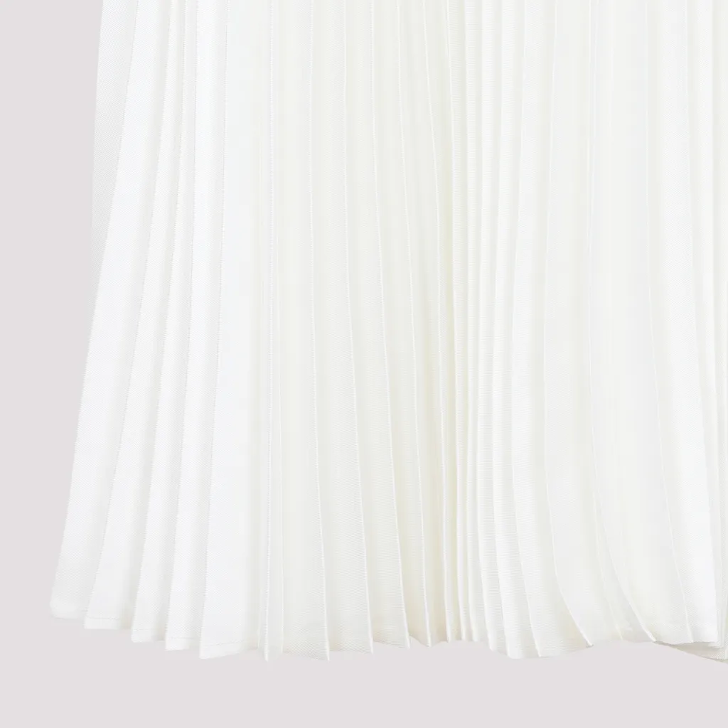 Pleated Midi Skirt