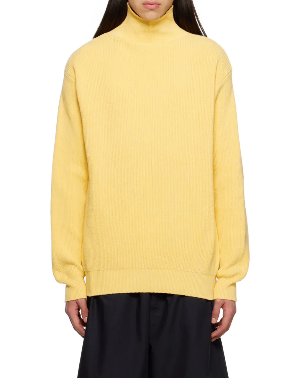 Loose High-Necked Sweater