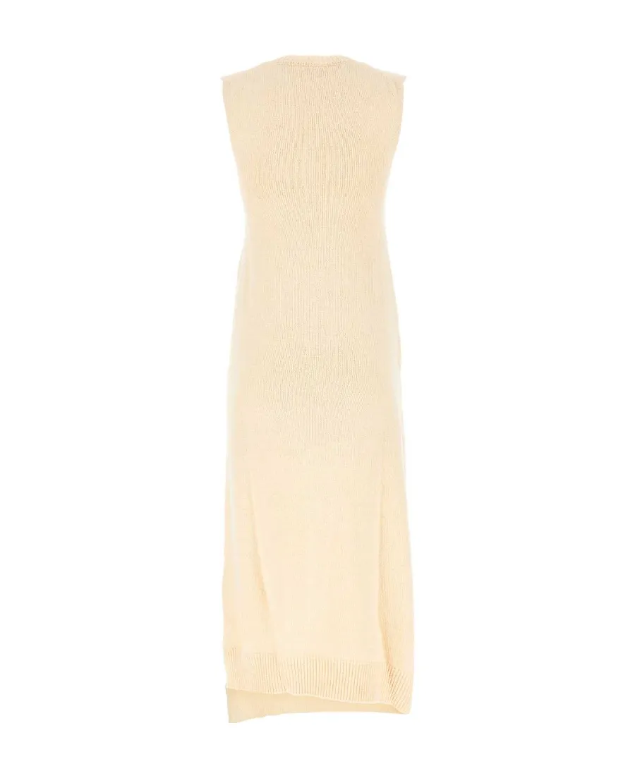 Sleeveless Fine Knit Maxi Dress