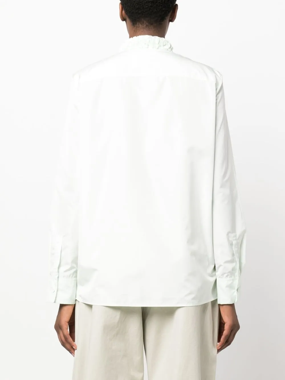Ruffle-Detail Blouse