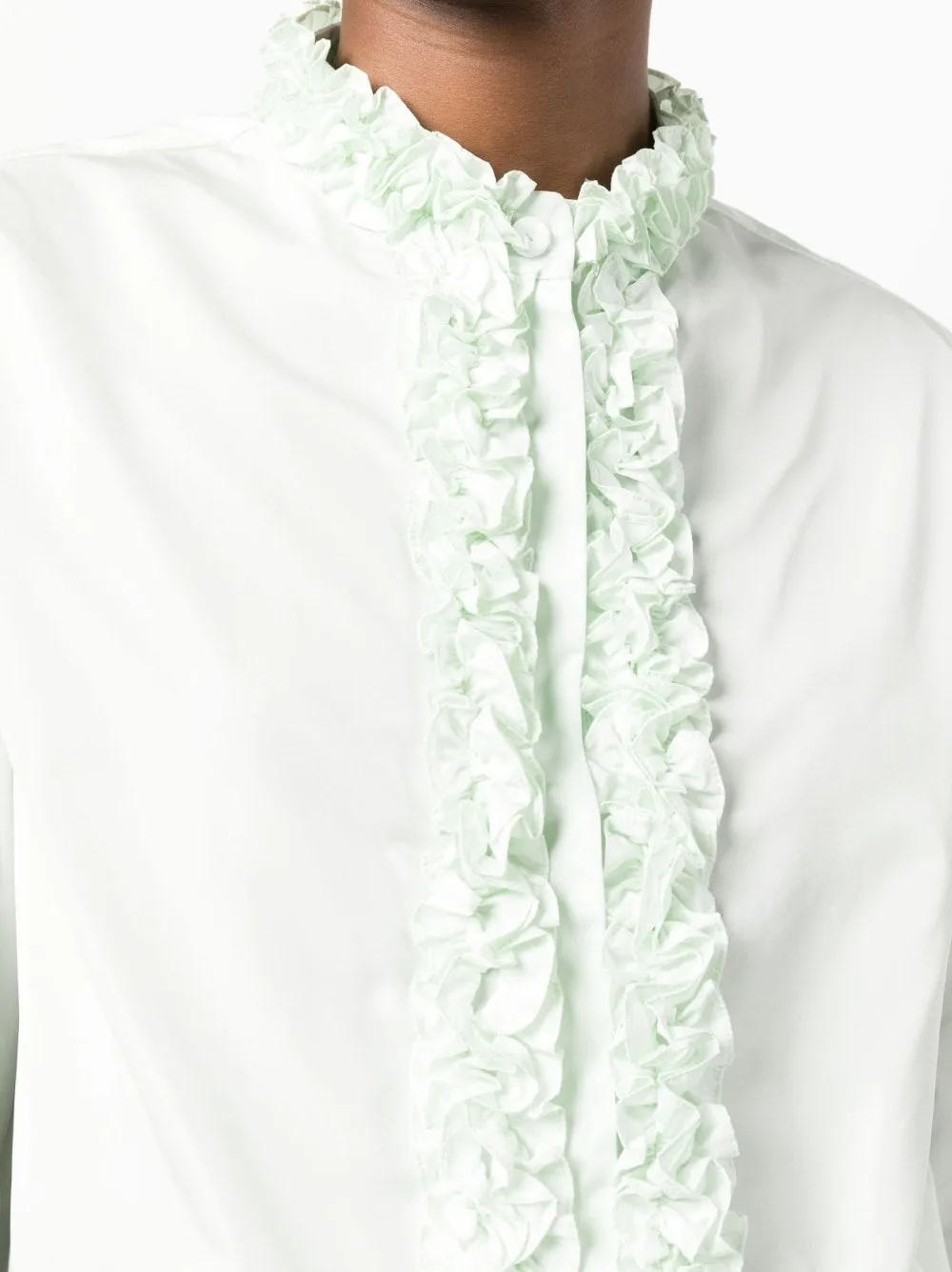 Ruffle-Detail Blouse