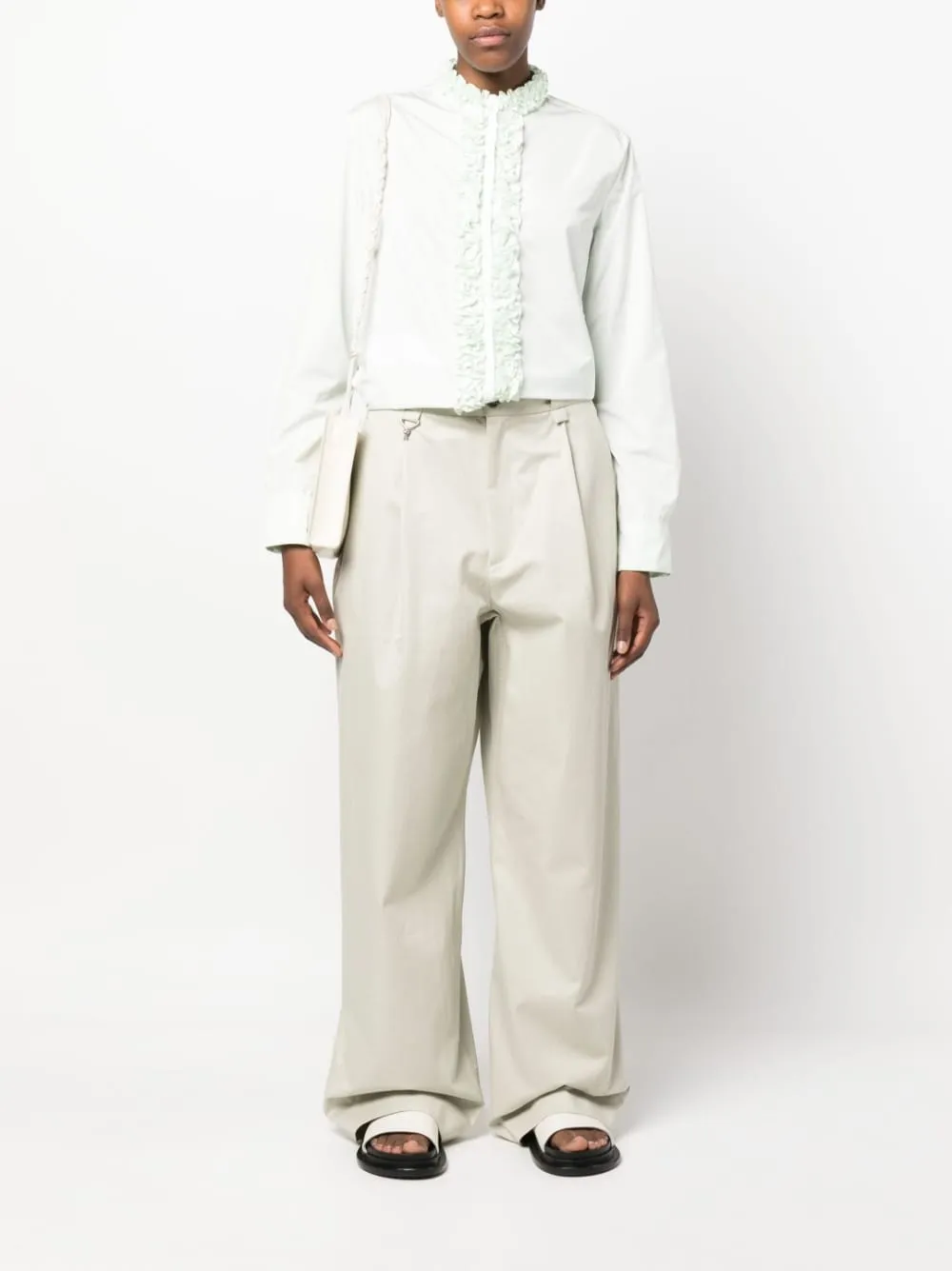 Ruffle-Detail Blouse