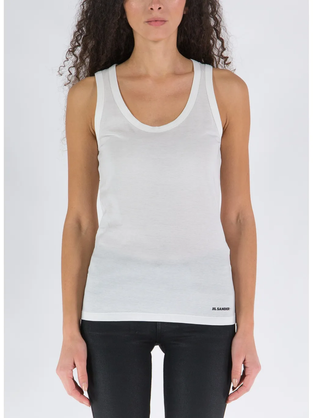 Logo-Printed Sleeveless Tank Top