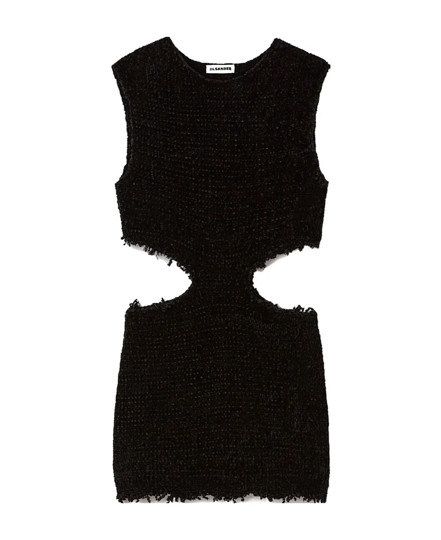 Cut-Out Detailed Sleeveless Dress