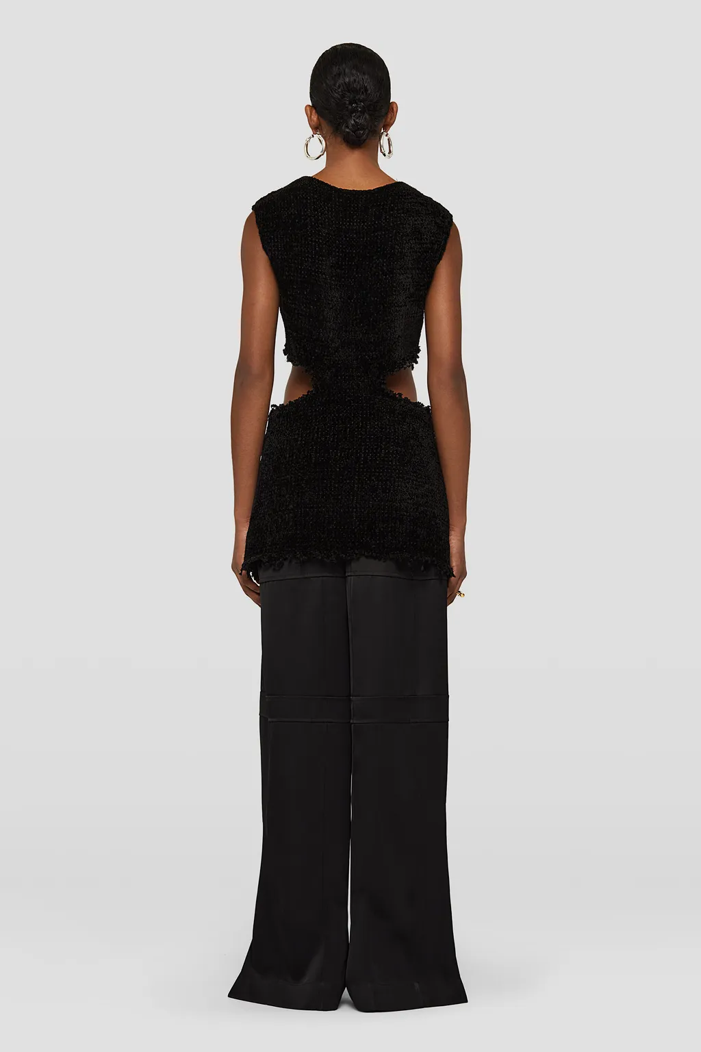 Cut-Out Detailed Sleeveless Dress