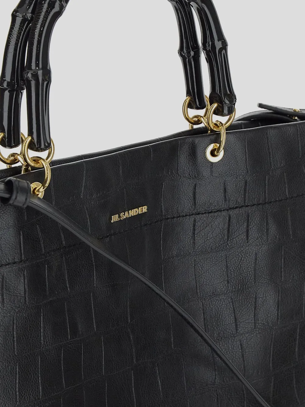 Embossed Top Handle Bag