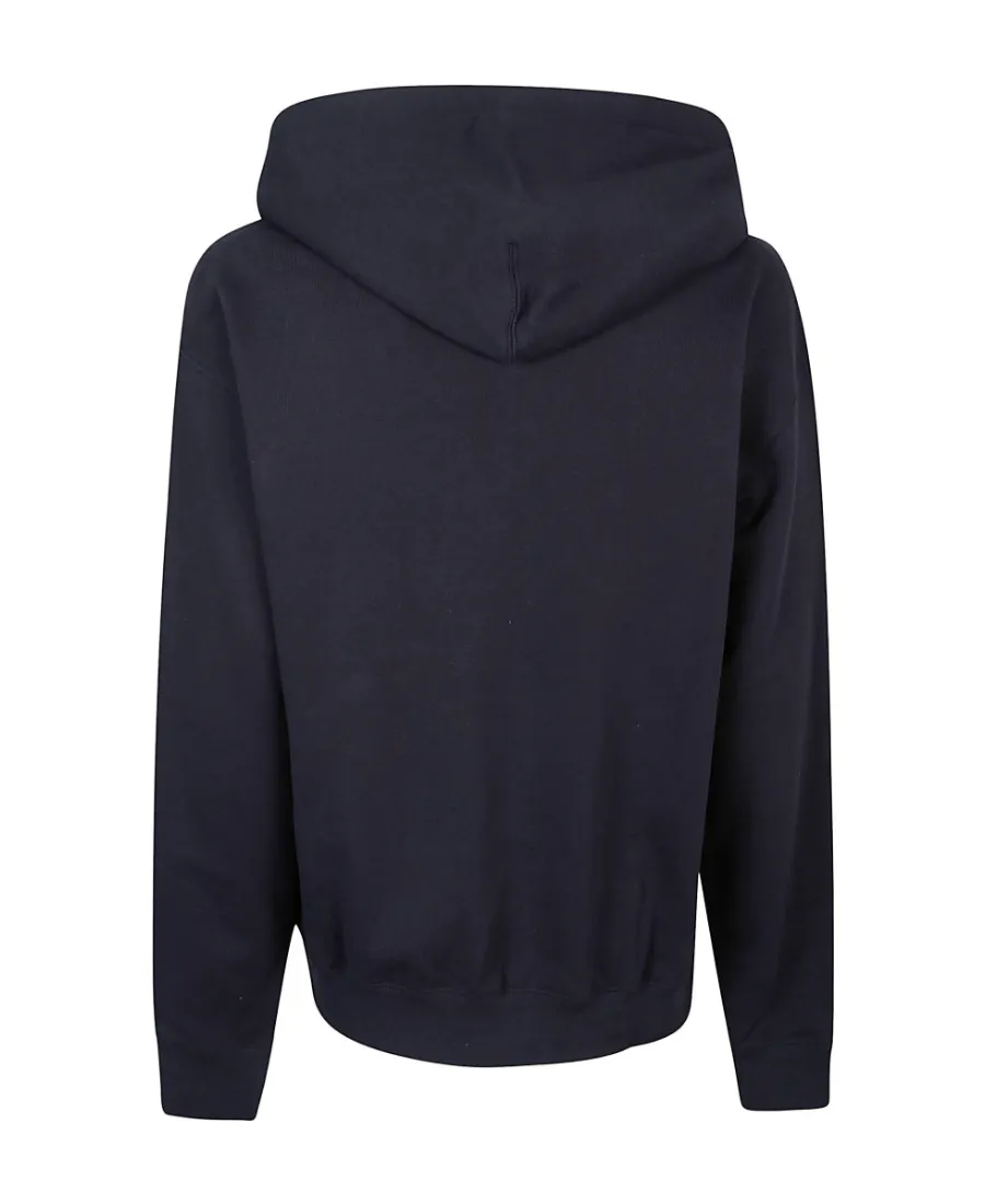Zipped Drawstring Hoodie
