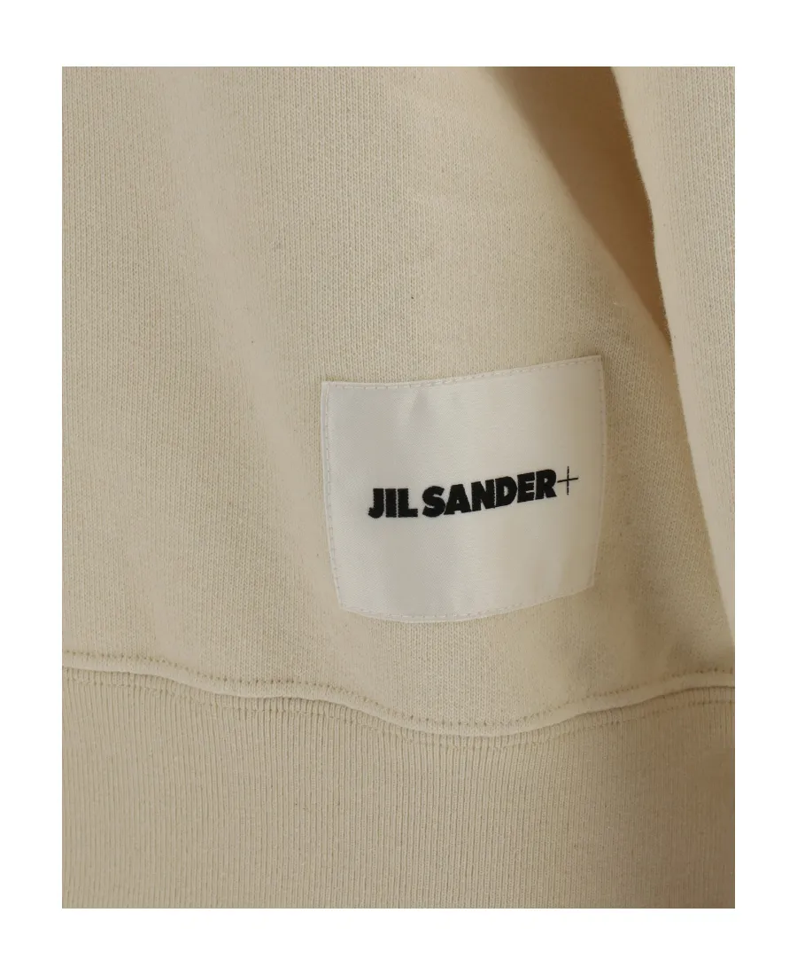 Logo-Patch Straight Hem Sweatshirt