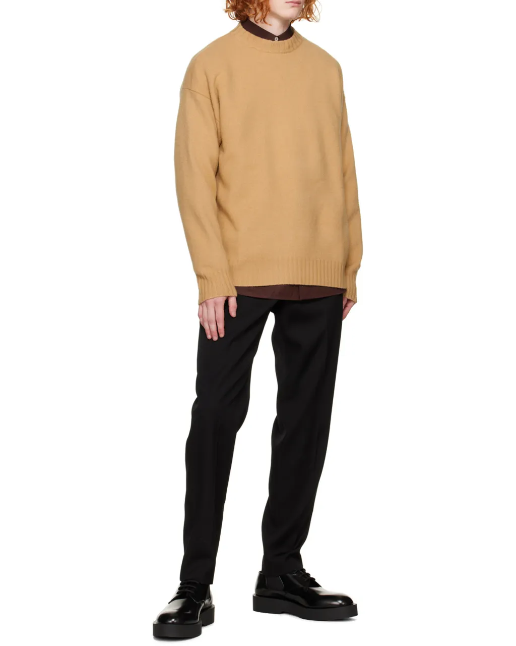 Buttoned Long-Sleeved Shirt
