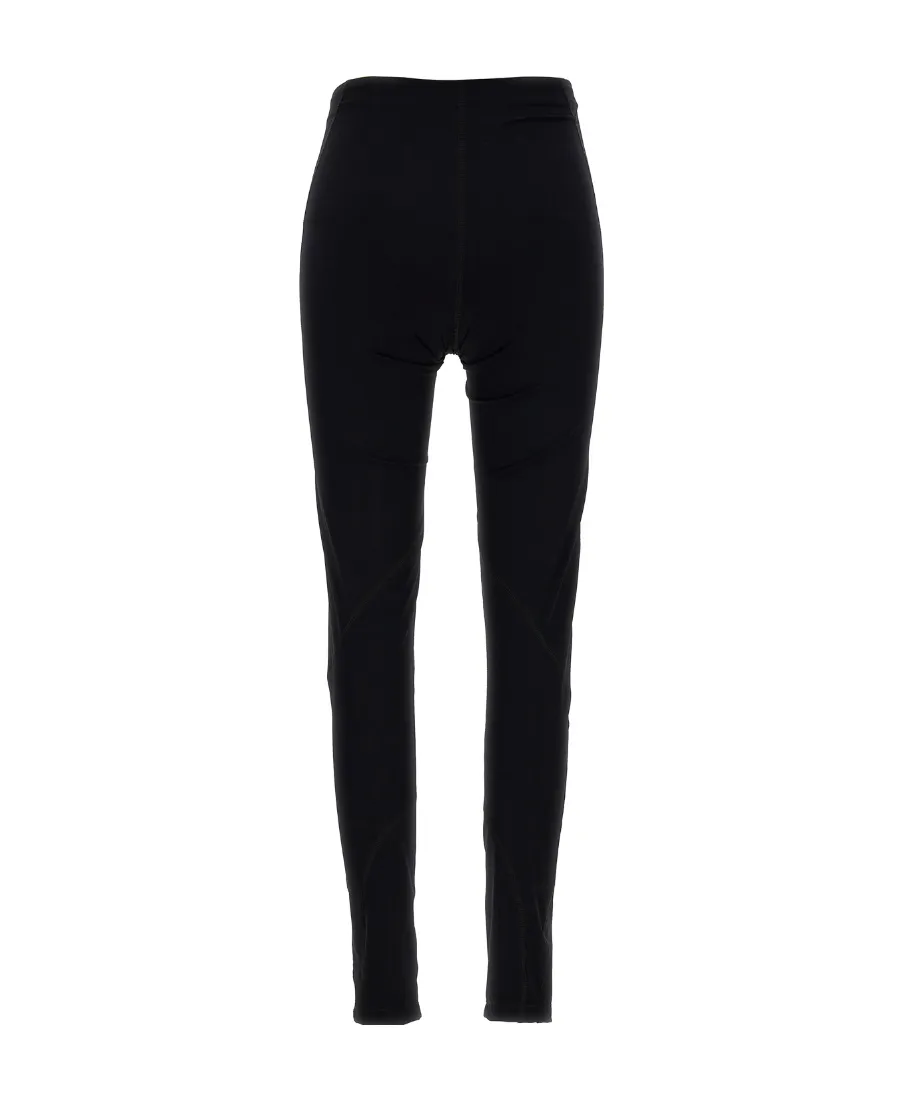 Logo Printed High-Waist Leggings