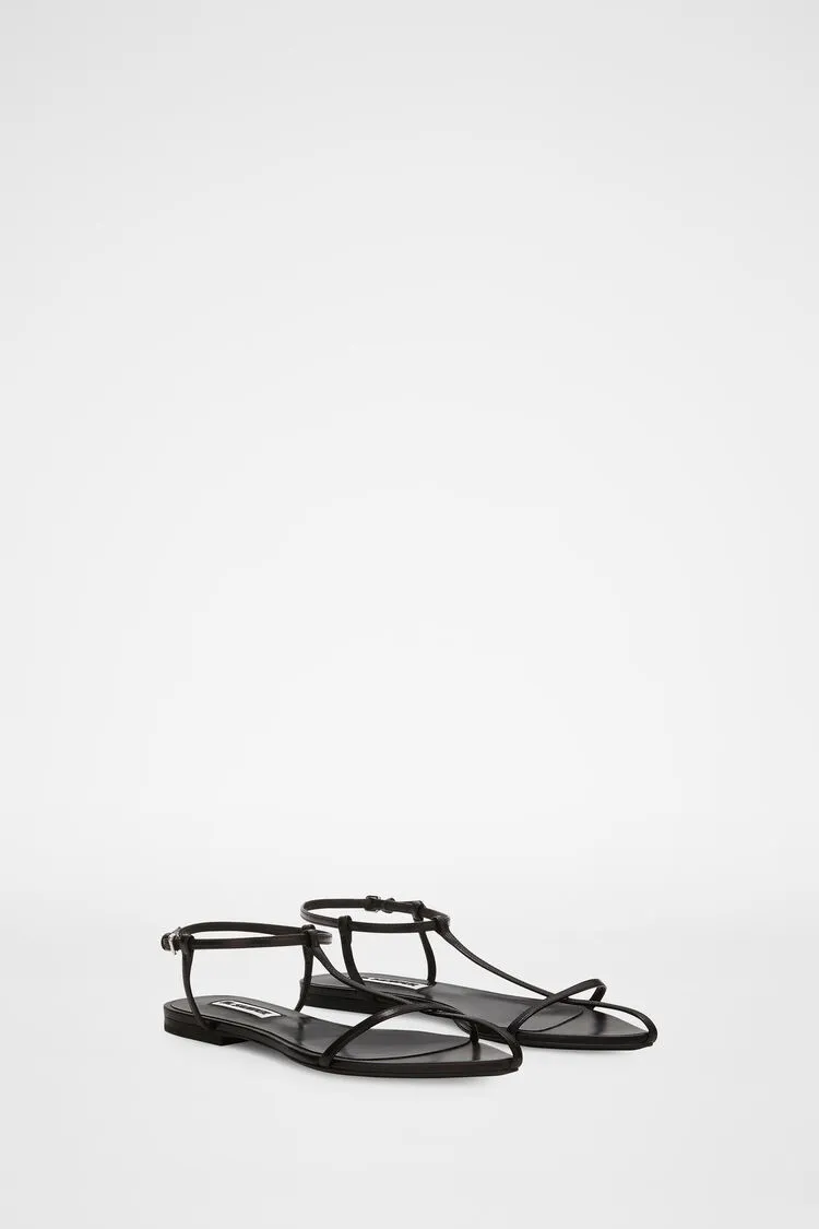 Pointed-Toe Ankle-Strap Sandals