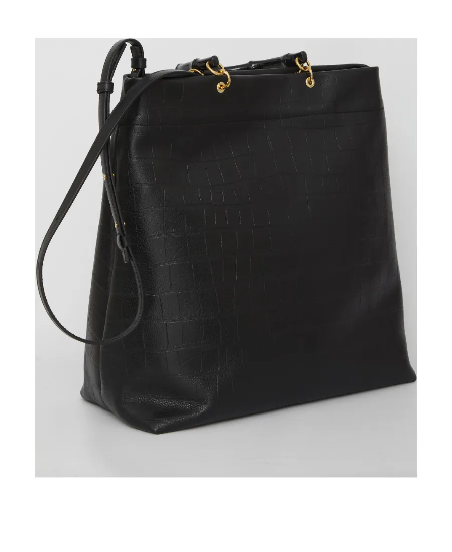Embossed Bamboo Tote Bag